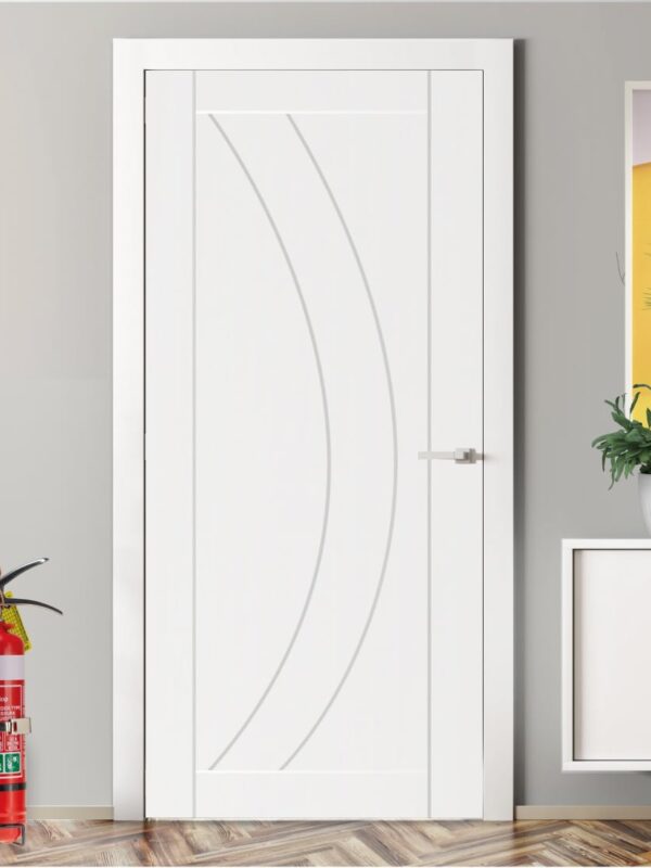 fire door and handle