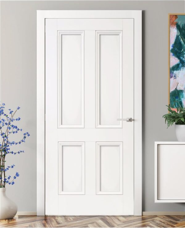 primed shaker internal door