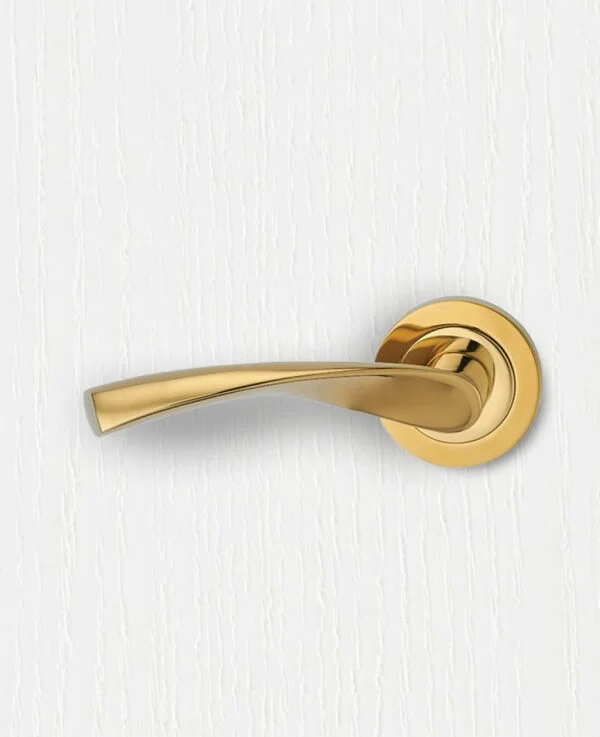 door handle verto brass